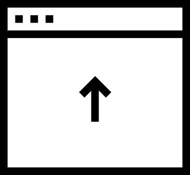 Beyaz arkaplanda izole edilmiş ok simgesi, vektör illüstrasyonu