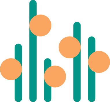 Çiçeklerin basit illüstrasyonu