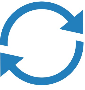 Renk eşzamanlama vektörü, illüstrasyon