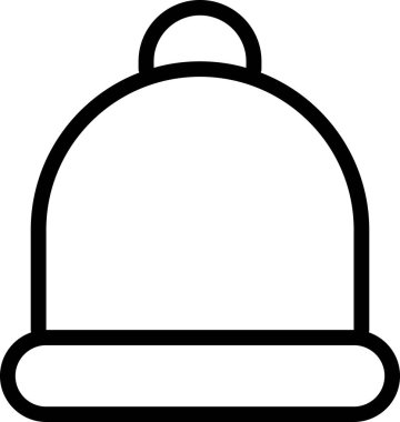 şık şapka vektör ilüstrasyonu 