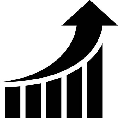 analiz simgesi, minimalist vektör illüstrasyonu
