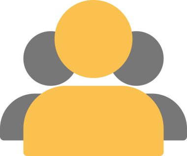 hesap kullanıcı profili avatarı, vektör basit illüstrasyon