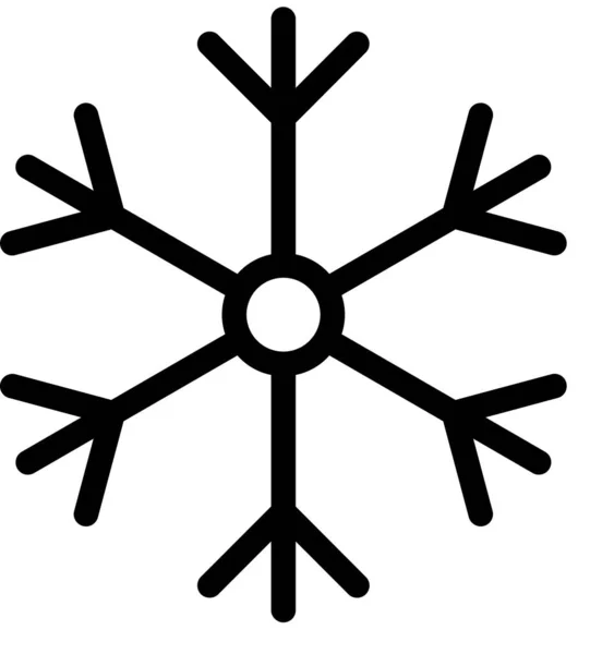 Kopírovat Vesmírný Vektor Obrázek Vánoční Sněhová Vločka — Stockový vektor