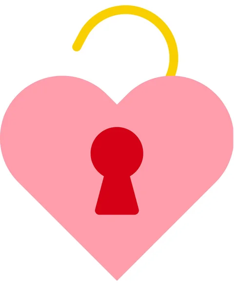 Valentine Corazones Icono Ilustración Vectorial Minimalista — Vector de stock