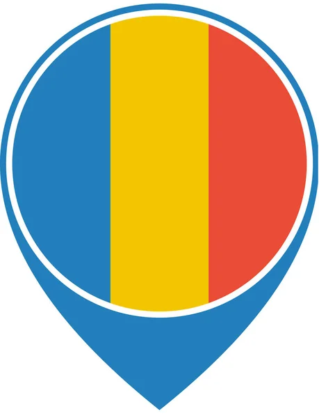 Прапор Румунії Векторна Ілюстрація — стоковий вектор