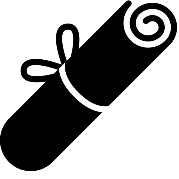 diploma parşömeni, vektör çizimi 