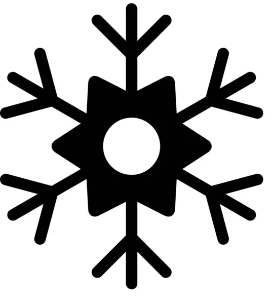 Copiar Imagem Vetorial Espaço Com Floco Neve Natal — Vetor de Stock