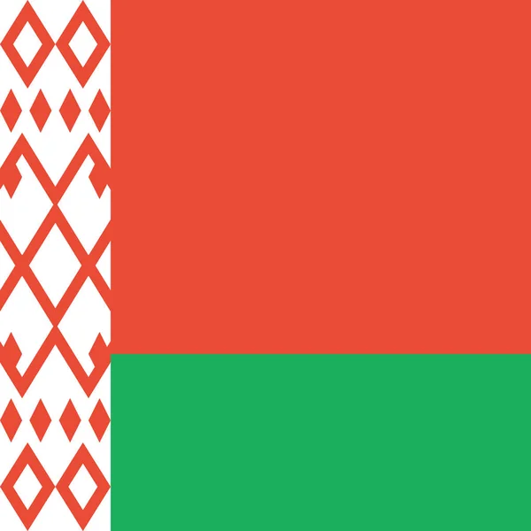 Flag Belarus Vector Illustration — Stock Vector