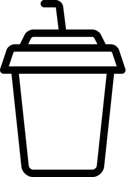 Vector Ilustración Taza Café — Vector de stock