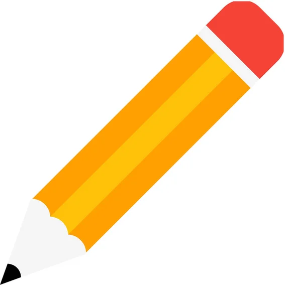 Vector Illustration Writing Pen Pencil Royalty Free Stock Vectors