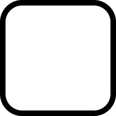 beyaz arkaplanda izole edilmiş yuvarlanmış simge, vektör illüstrasyonu