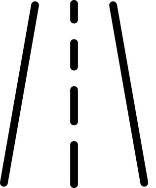 Otoyol web simgesi vektör resimleme arkaplanı 