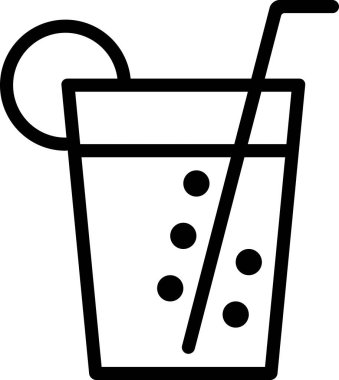 Cam simgenin vektör illüstrasyonu