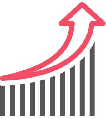 analiz simgesi, minimalist vektör illüstrasyonu