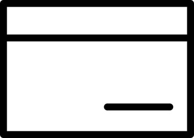 Kredi kartı web vektör resimleme arkaplanı