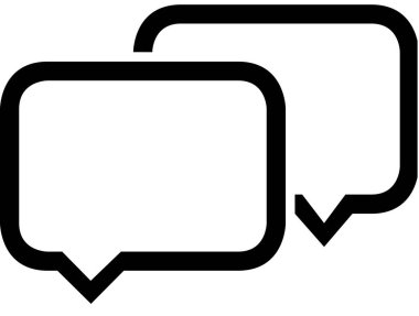 Beyaz arkaplanda izole edilmiş gözden geçirme simgesi, vektör illüstrasyonu