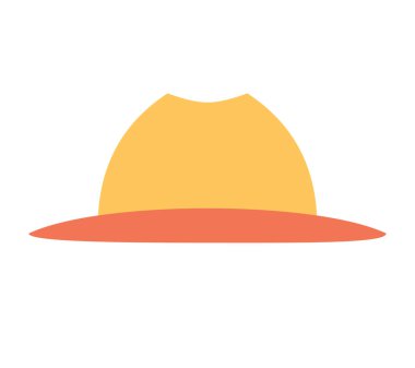 şık şapka vektör ilüstrasyonu 