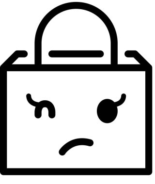 İfade yüz ifadeleri duygu simgesi vektörü, mucize yüz avatarı