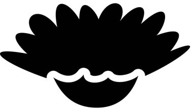 Papatya çiçeği süslemesinin vektör illüstrasyonu, çiçek çiçeği çiçeği sanatı