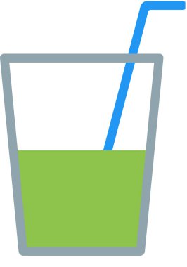 Cam simgenin vektör illüstrasyonu