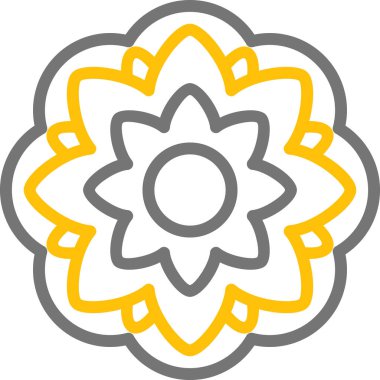 Çiçek yapraklarının soyut illüstrasyon vektörü, çiçek bitkisi sanatı