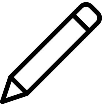 vektör illüstrasyon kalem, kalem 