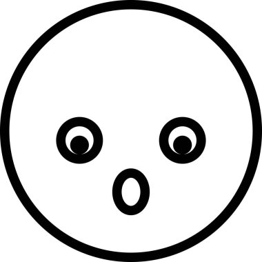 Sessiz avatar, emoticon konsept vektör çizimi