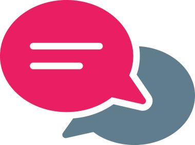  İleti yorum vektörü, illüstrasyon