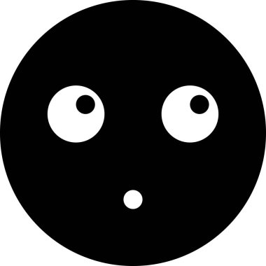 İfade yüz ifadesi duygu simgesi vektörü, telefonda nutku tutulmuş yüz avatarı