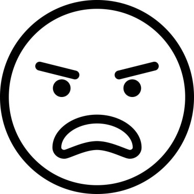 yüz ifadesi ifade vektör illüstrasyonu