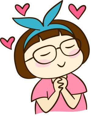 şirin yüz ifadesi simgesi vektör illüstrasyonu