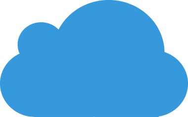 bulut web simgesi vektör resimleme arkaplanı 