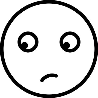 belirsiz yüz beyaz arkaplanda izole edildi, vektör illüstrasyonu