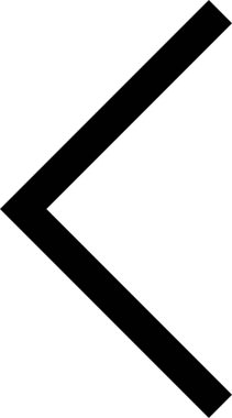 Beyaz arkaplanda izole edilmiş ok yönü, vektör illüstrasyonu