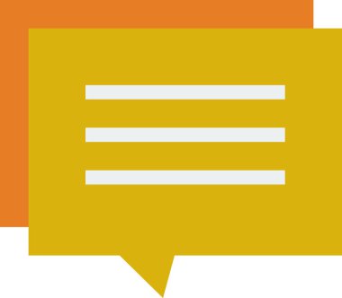 kabarcık düz simgesi, vektör illüstrasyonu