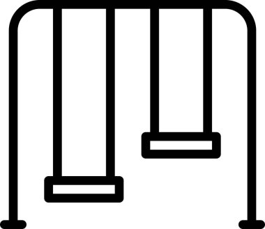 Salla düz simge, vektör illüstrasyonu