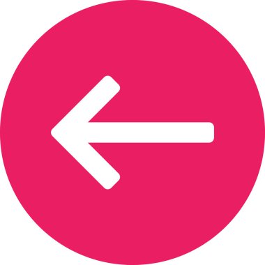 Beyaz arkaplanda izole edilmiş ok yönü, vektör illüstrasyonu