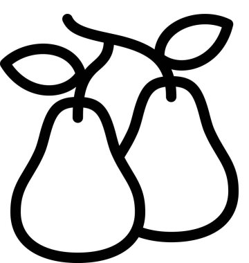 Armutların vektör şablonu