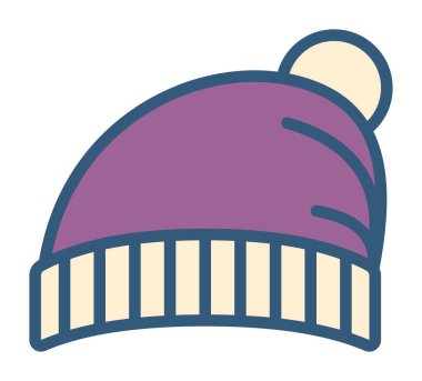 şık şapka vektör ilüstrasyonu 