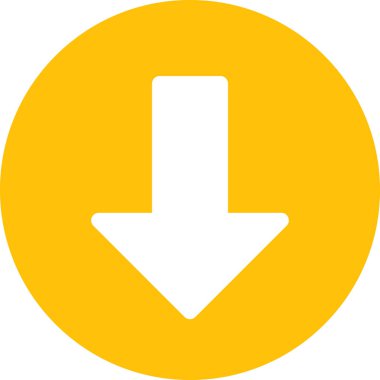 Beyaz arkaplanda izole edilmiş ok yönü, vektör illüstrasyonu