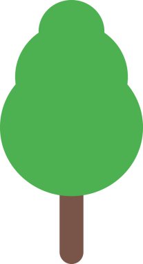 Doğa ağacı illüstrasyon şablonu arka planı 