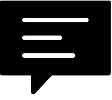  İleti yorum vektörü, illüstrasyon