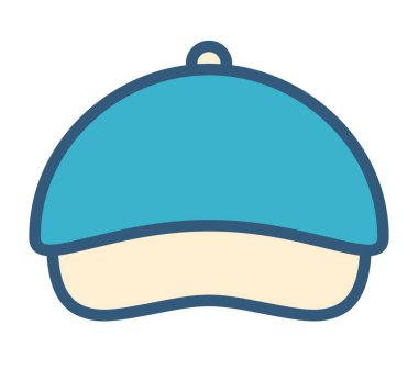 şık şapka vektör ilüstrasyonu 