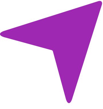 Beyaz arkaplanda izole edilmiş ok yönü, vektör illüstrasyonu