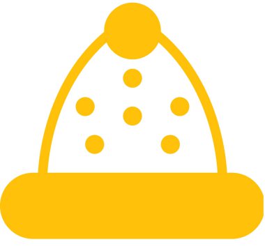 Basit Noel dekorasyonunun vektör simgesi