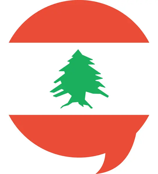 레바논의 아이콘 — 스톡 벡터