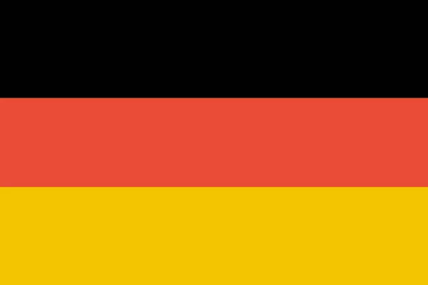 德国国旗 世界旗帜概念背景 — 图库矢量图片