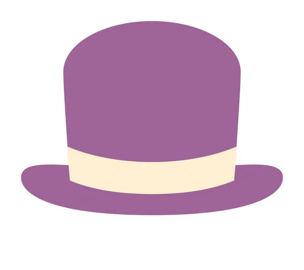 Elegant Hatt Vektor Ilustration — Stock vektor