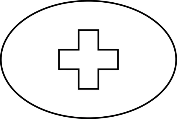 スイスの旗ベクトル図 — ストックベクタ