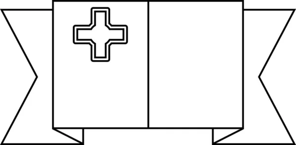 Bandera Malta Icono Plano Vector Ilustración — Vector de stock